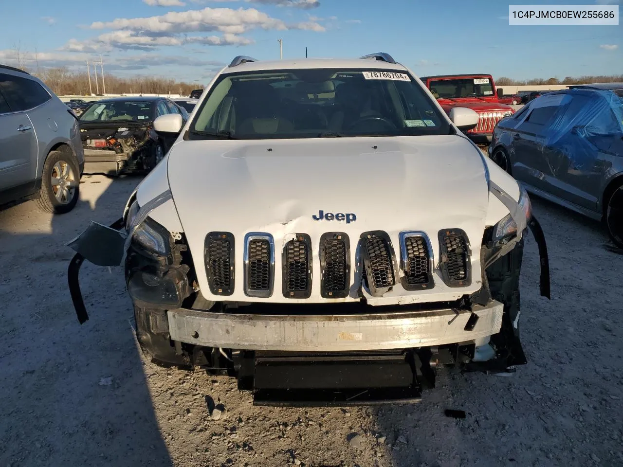 2014 Jeep Cherokee Latitude VIN: 1C4PJMCB0EW255686 Lot: 78786704