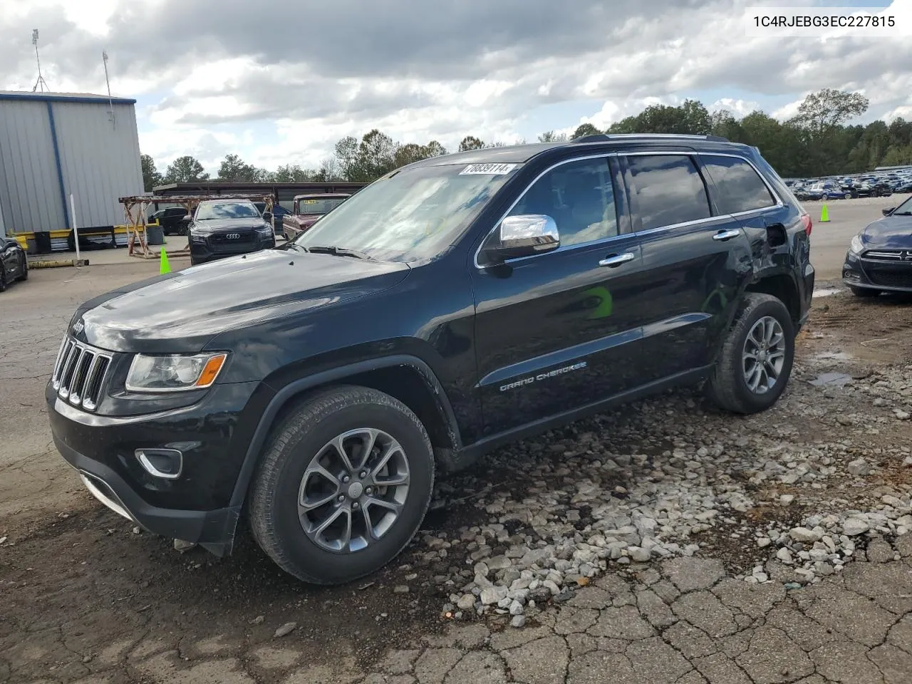 2014 Jeep Grand Cherokee Limited VIN: 1C4RJEBG3EC227815 Lot: 78839114