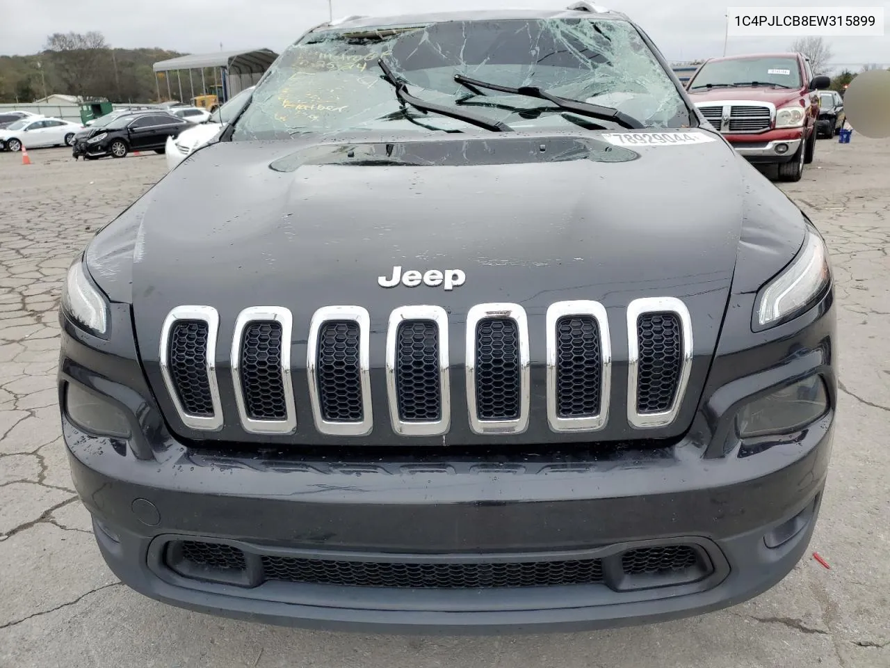 2014 Jeep Cherokee Latitude VIN: 1C4PJLCB8EW315899 Lot: 78929044