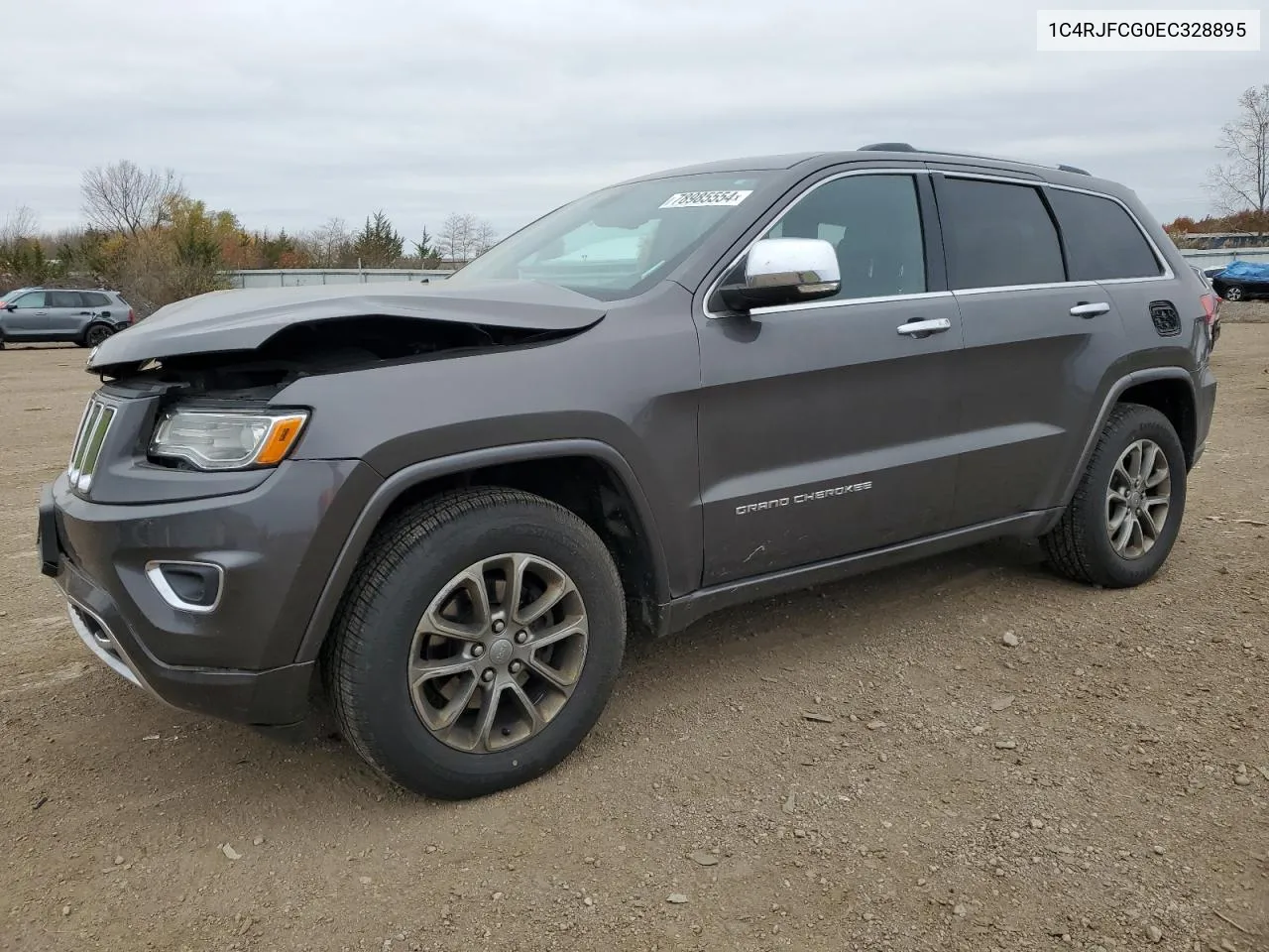 2014 Jeep Grand Cherokee Overland VIN: 1C4RJFCG0EC328895 Lot: 78985554