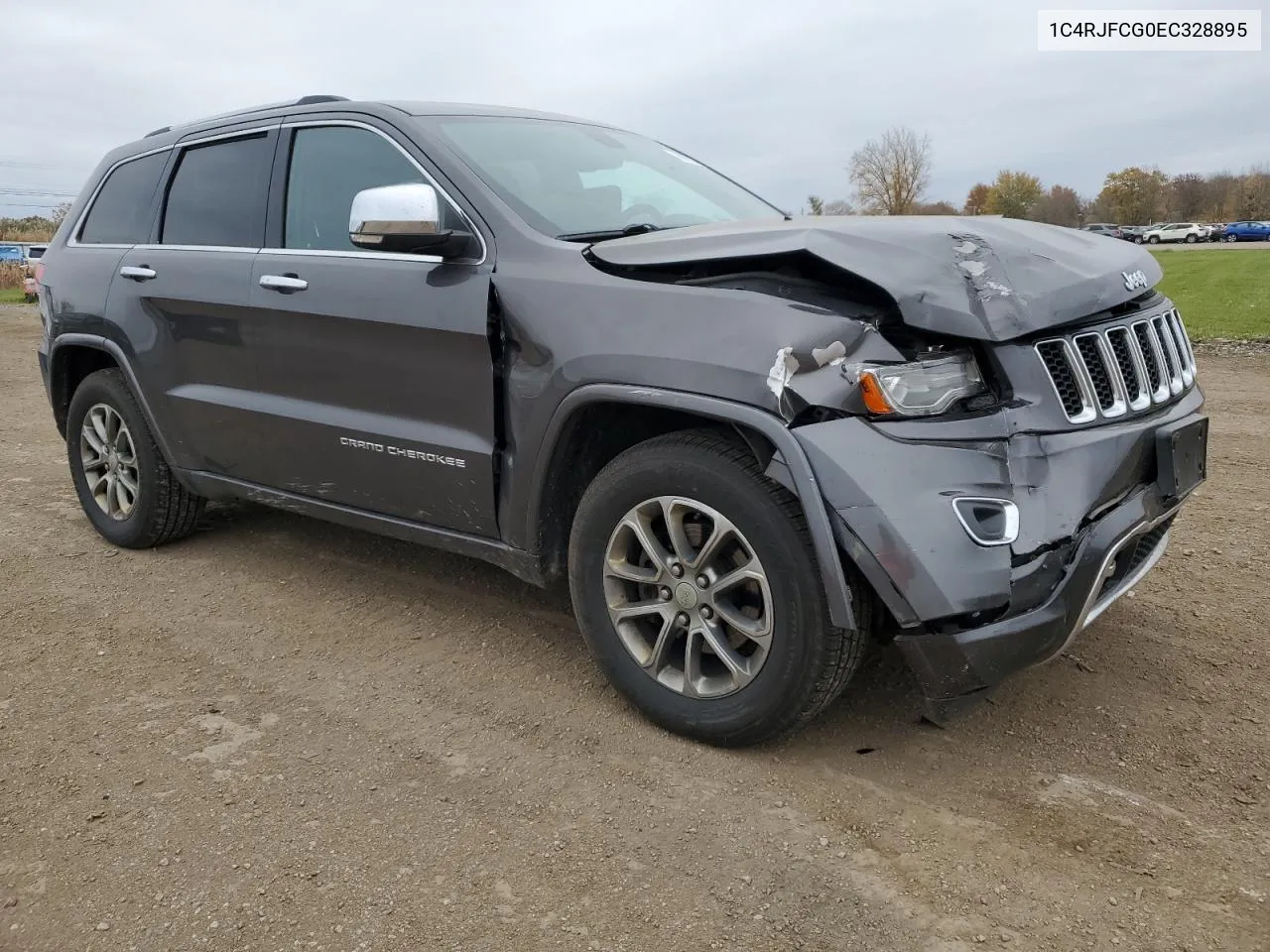 2014 Jeep Grand Cherokee Overland VIN: 1C4RJFCG0EC328895 Lot: 78985554