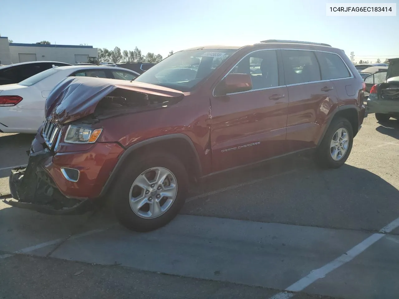 2014 Jeep Grand Cherokee Laredo VIN: 1C4RJFAG6EC183414 Lot: 79045634