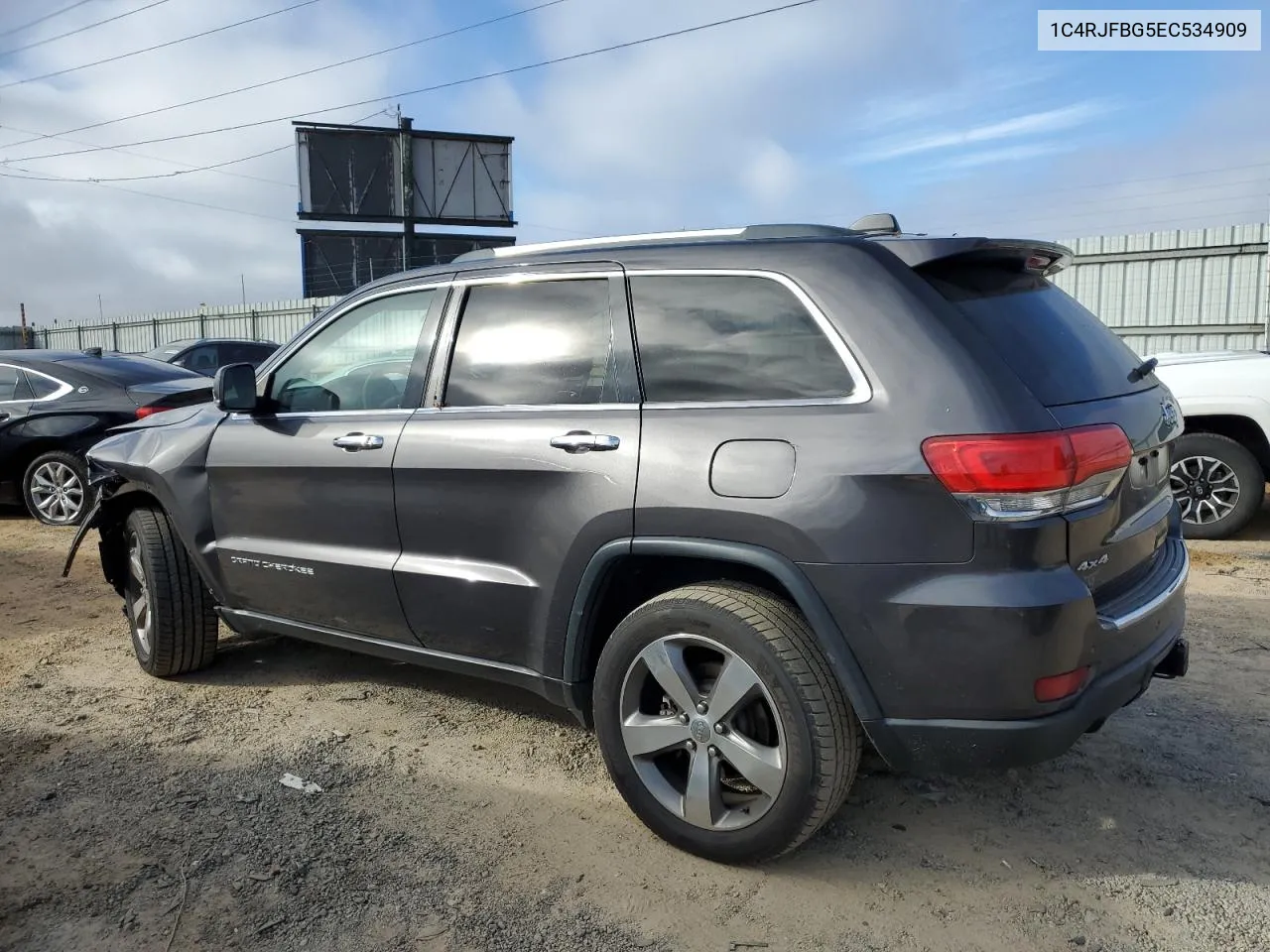 2014 Jeep Grand Cherokee Limited VIN: 1C4RJFBG5EC534909 Lot: 79104024