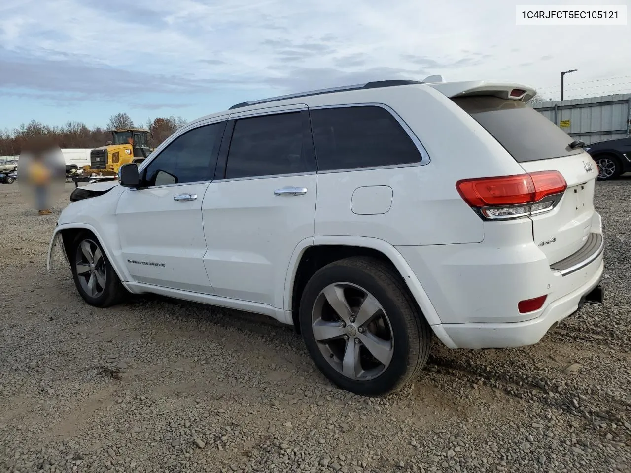 2014 Jeep Grand Cherokee Overland VIN: 1C4RJFCT5EC105121 Lot: 79105204