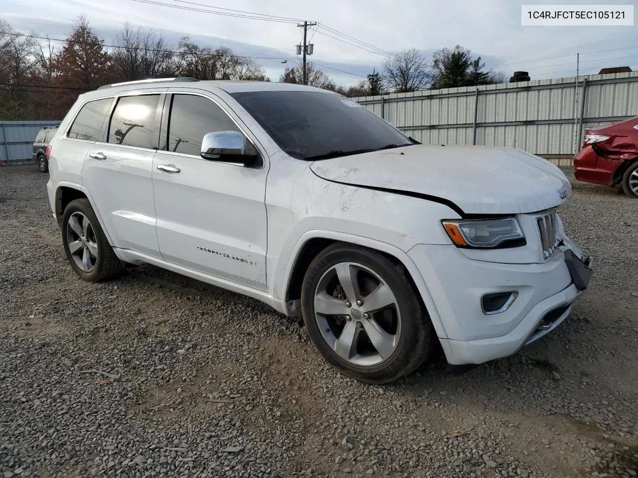 2014 Jeep Grand Cherokee Overland VIN: 1C4RJFCT5EC105121 Lot: 79105204