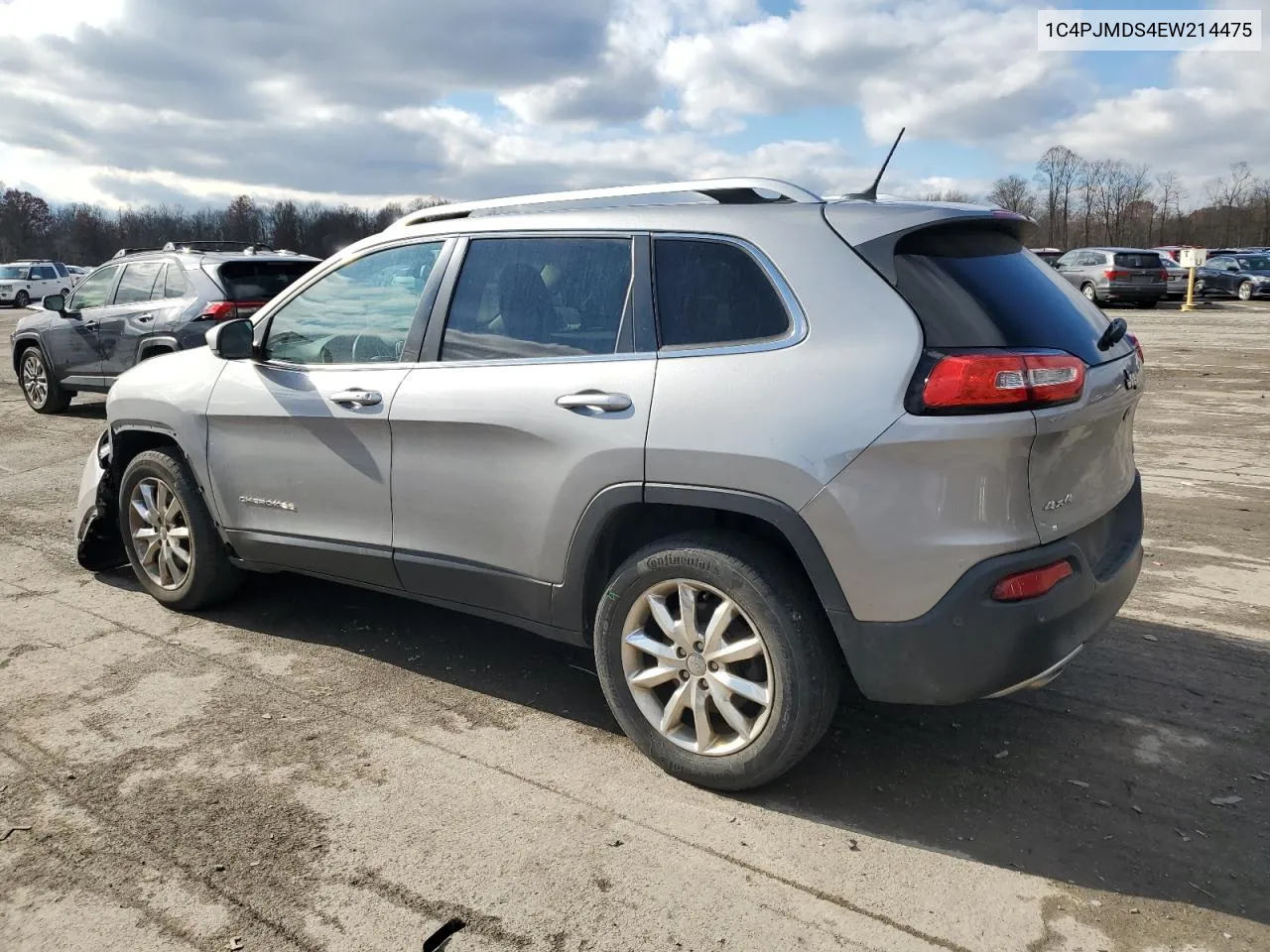 2014 Jeep Cherokee Limited VIN: 1C4PJMDS4EW214475 Lot: 79171874