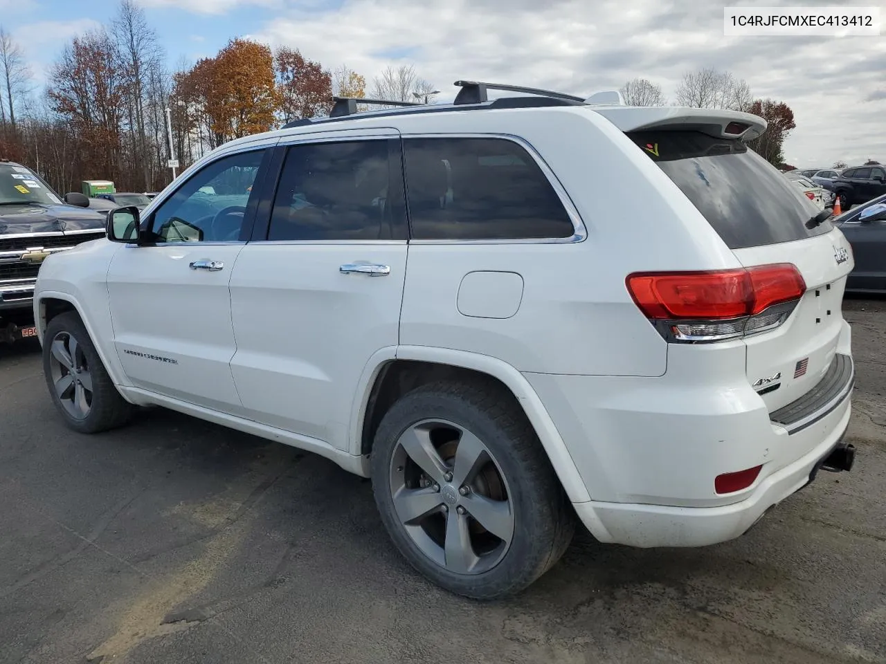 2014 Jeep Grand Cherokee Overland VIN: 1C4RJFCMXEC413412 Lot: 79217624