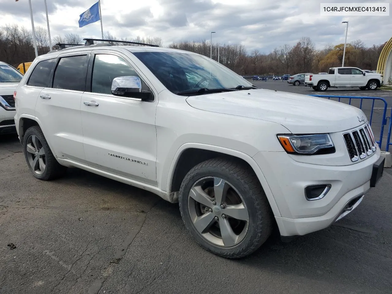 2014 Jeep Grand Cherokee Overland VIN: 1C4RJFCMXEC413412 Lot: 79217624