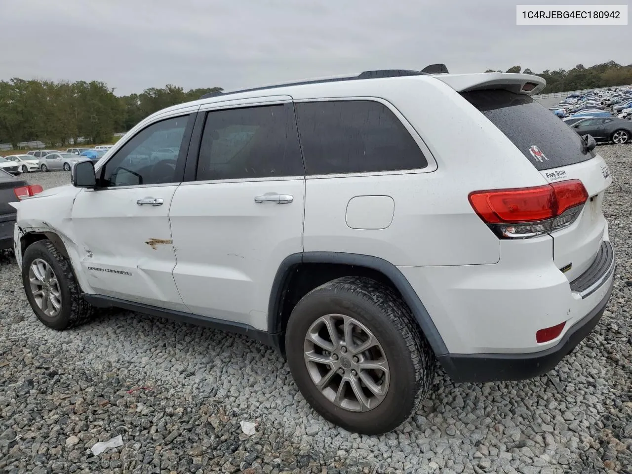 2014 Jeep Grand Cherokee Limited VIN: 1C4RJEBG4EC180942 Lot: 79252884