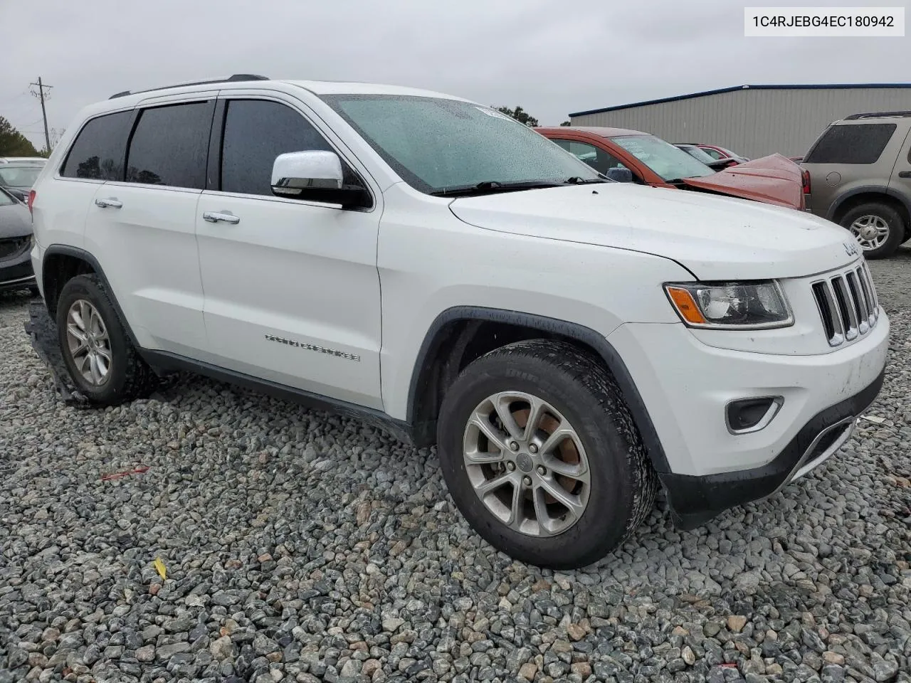 2014 Jeep Grand Cherokee Limited VIN: 1C4RJEBG4EC180942 Lot: 79252884