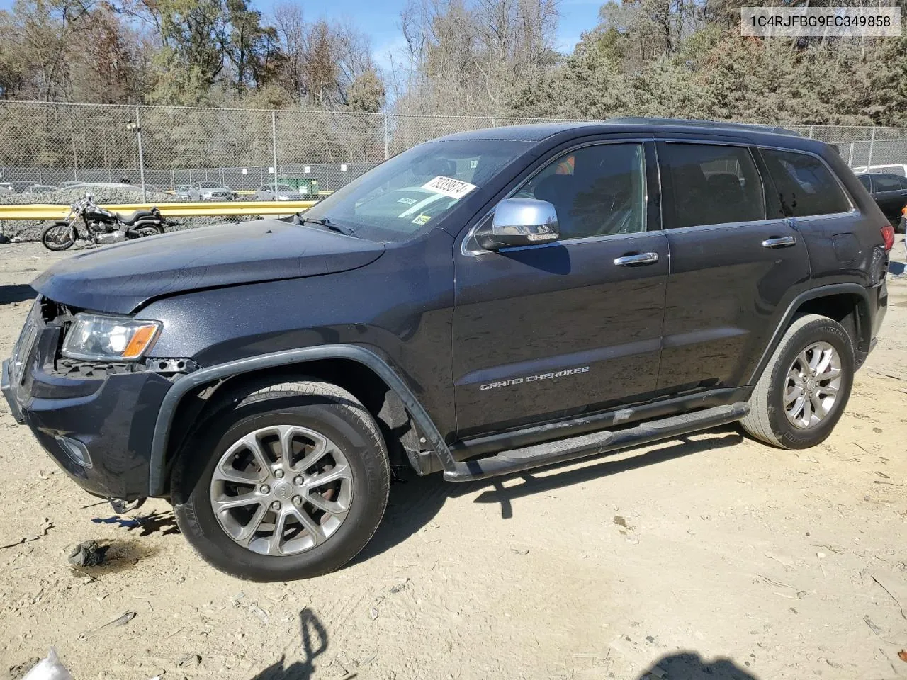 2014 Jeep Grand Cherokee Limited VIN: 1C4RJFBG9EC349858 Lot: 79339874