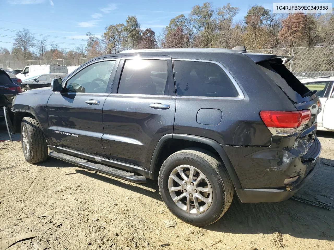 2014 Jeep Grand Cherokee Limited VIN: 1C4RJFBG9EC349858 Lot: 79339874