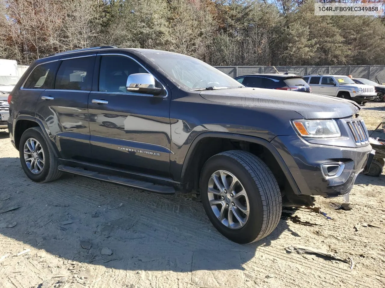 2014 Jeep Grand Cherokee Limited VIN: 1C4RJFBG9EC349858 Lot: 79339874