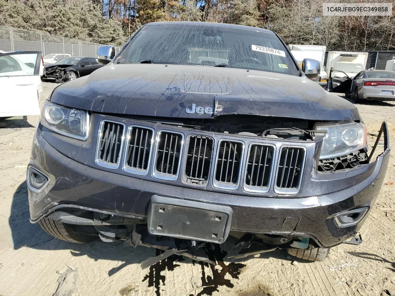 2014 Jeep Grand Cherokee Limited VIN: 1C4RJFBG9EC349858 Lot: 79339874