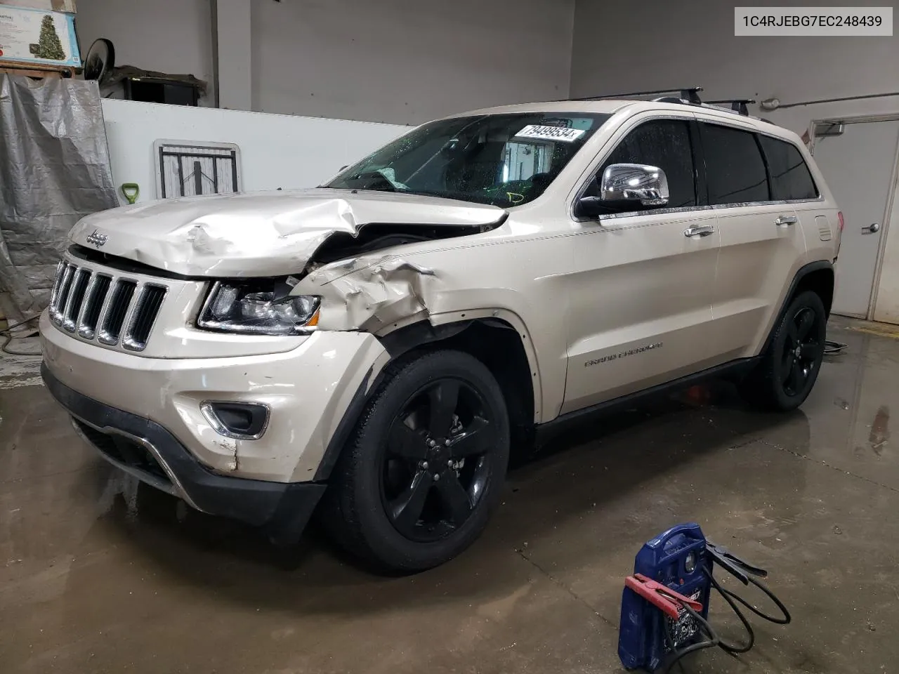 2014 Jeep Grand Cherokee Limited VIN: 1C4RJEBG7EC248439 Lot: 79499534