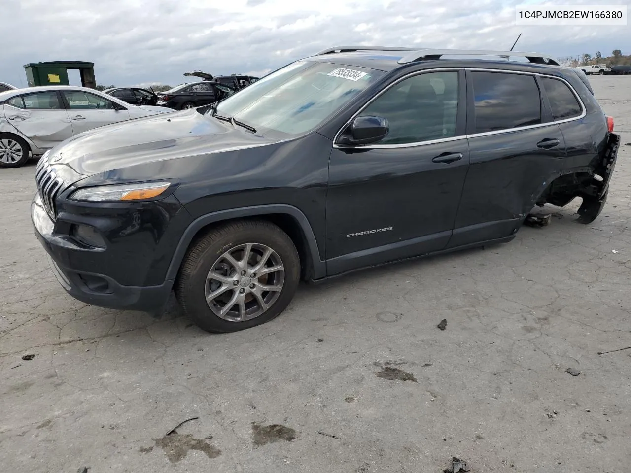 2014 Jeep Cherokee Latitude VIN: 1C4PJMCB2EW166380 Lot: 79533334