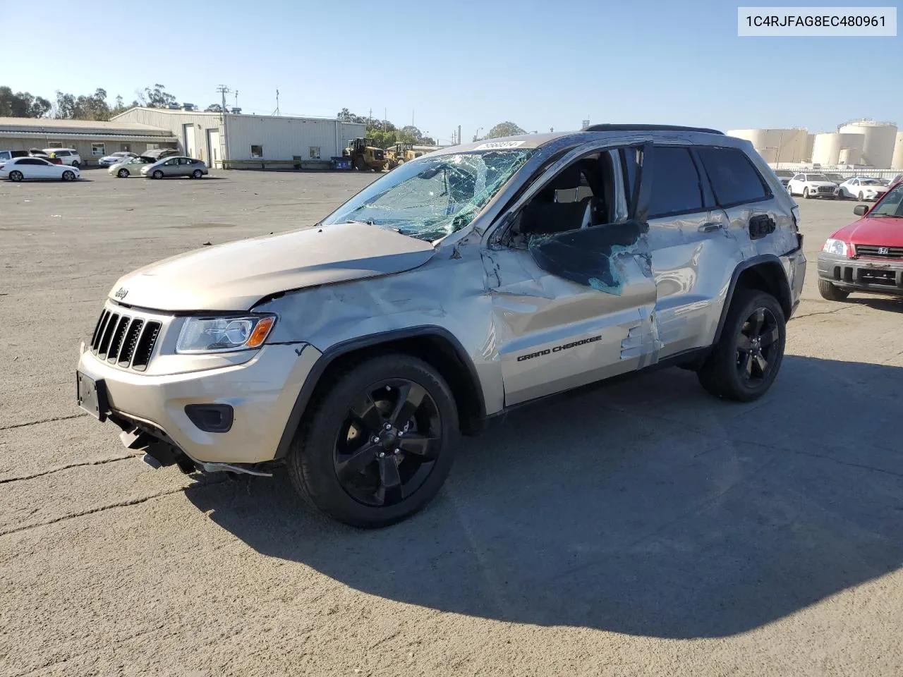 2014 Jeep Grand Cherokee Laredo VIN: 1C4RJFAG8EC480961 Lot: 79560314