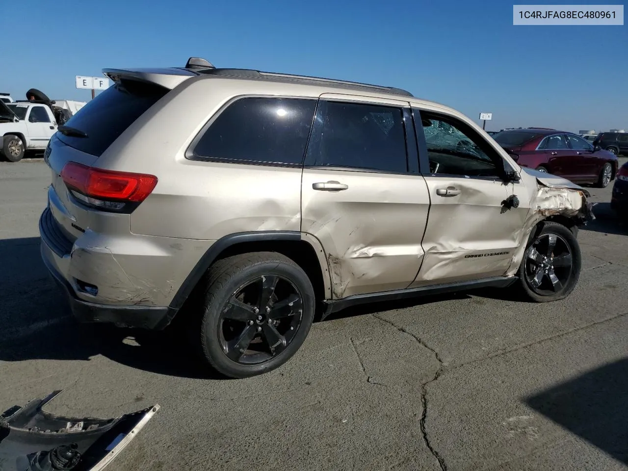 2014 Jeep Grand Cherokee Laredo VIN: 1C4RJFAG8EC480961 Lot: 79560314