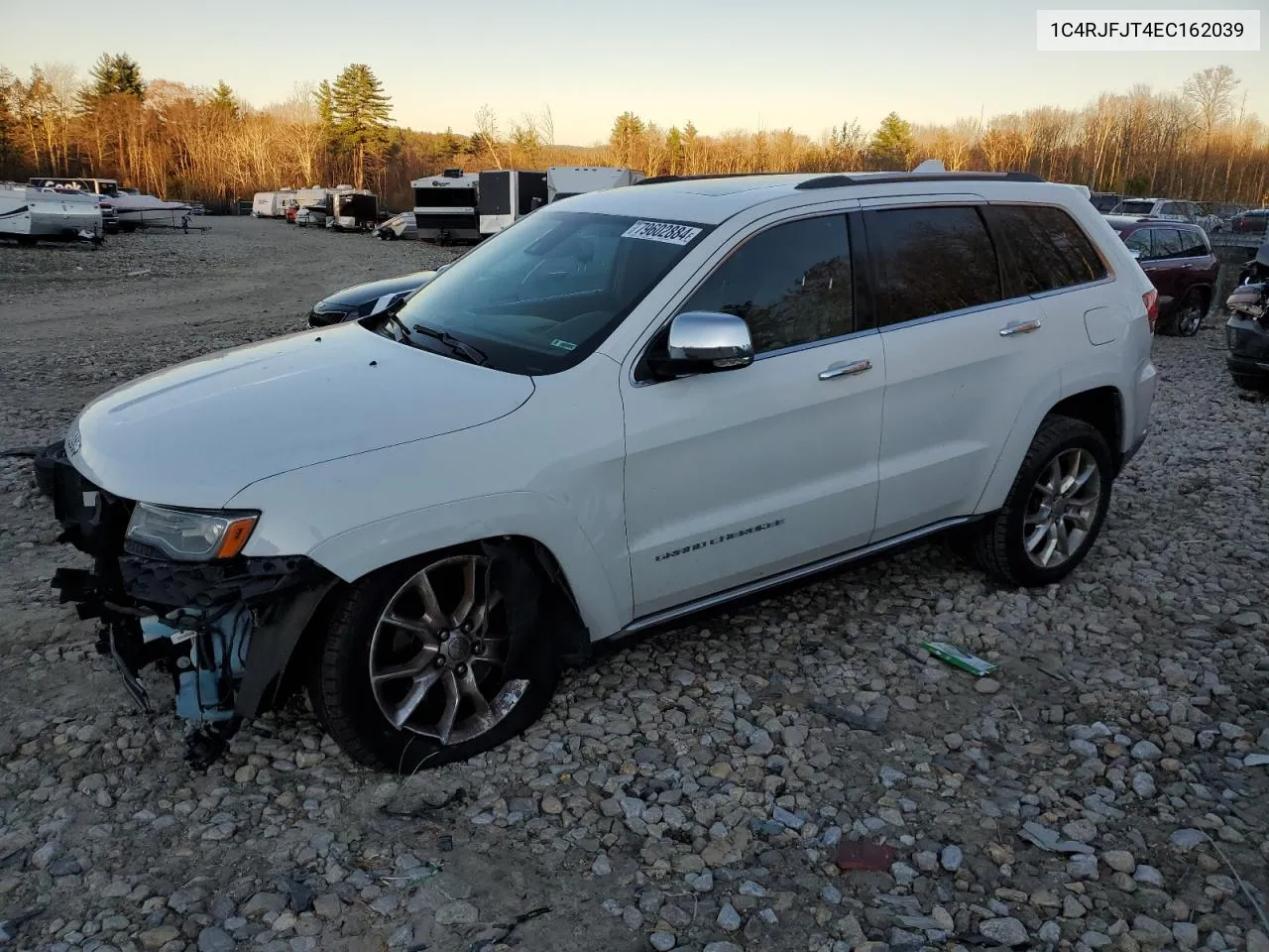 2014 Jeep Grand Cherokee Summit VIN: 1C4RJFJT4EC162039 Lot: 79602884