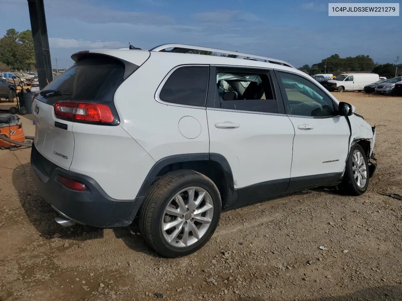 2014 Jeep Cherokee Limited VIN: 1C4PJLDS3EW221279 Lot: 79693074