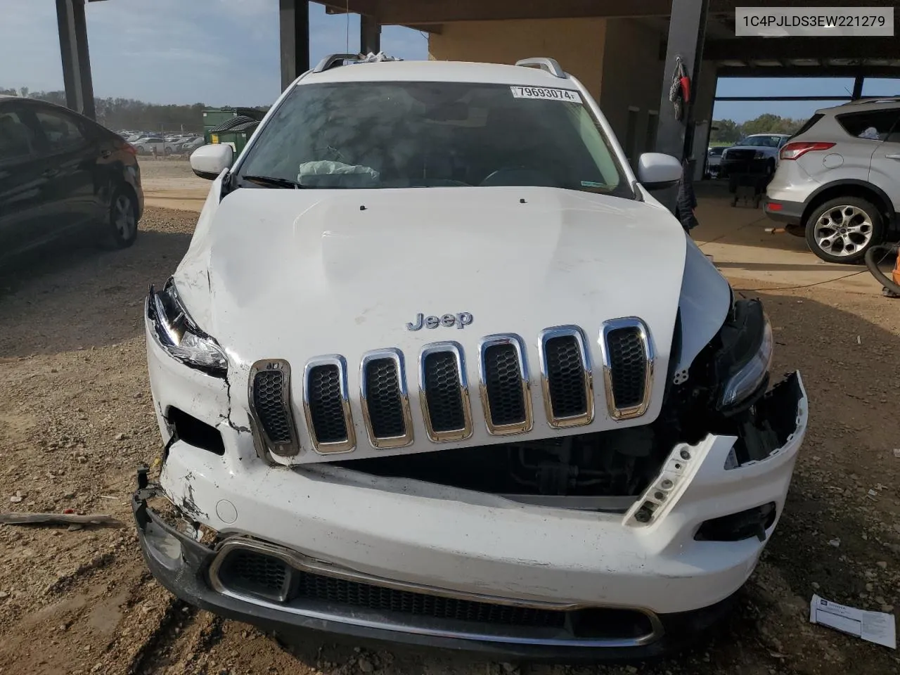 2014 Jeep Cherokee Limited VIN: 1C4PJLDS3EW221279 Lot: 79693074