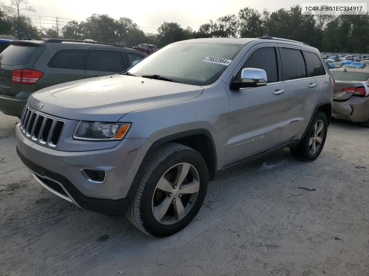 2014 Jeep Grand Cherokee Limited VIN: 1C4RJFBG1EC334917 Lot: 79832864