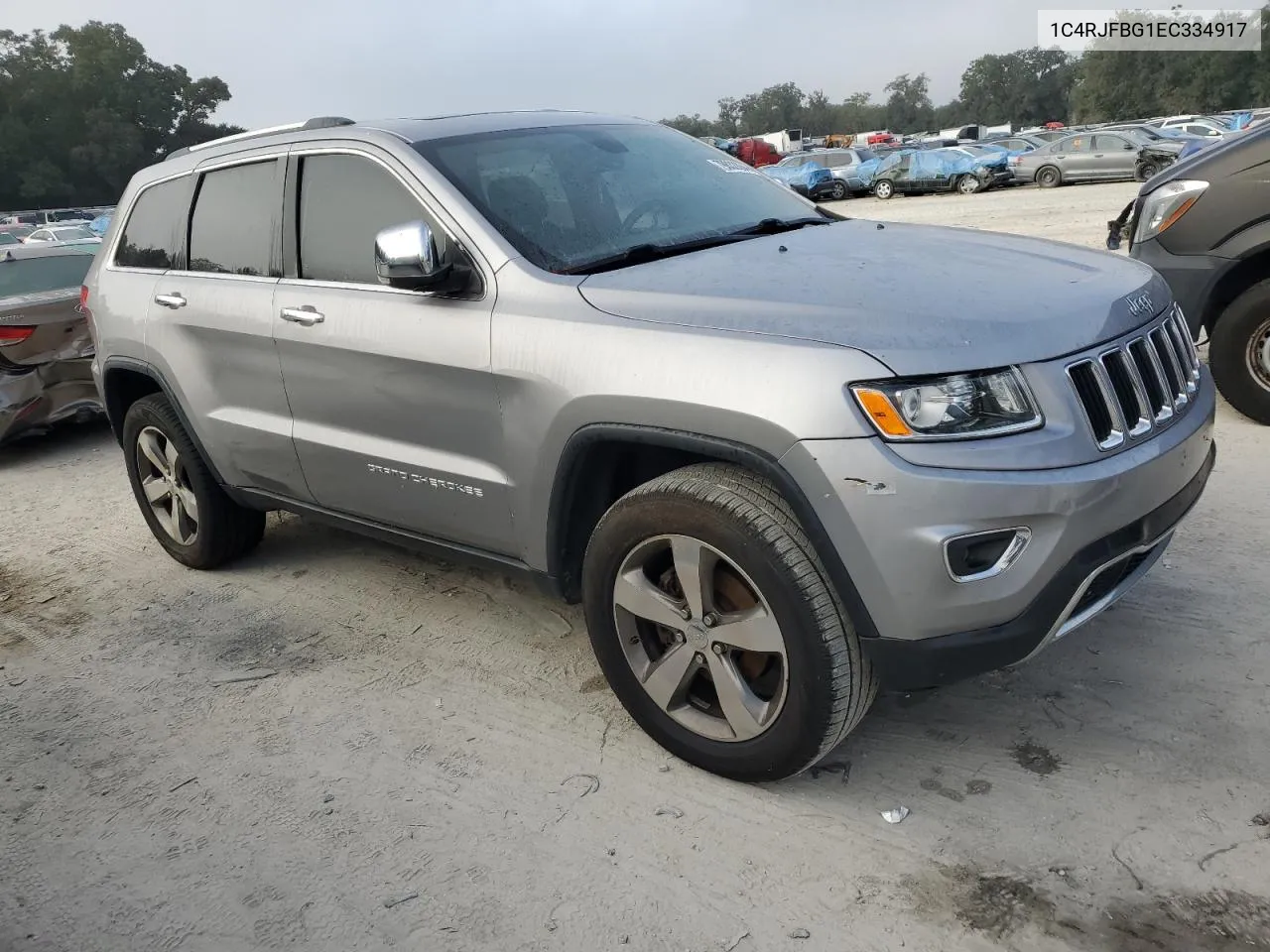 2014 Jeep Grand Cherokee Limited VIN: 1C4RJFBG1EC334917 Lot: 79832864