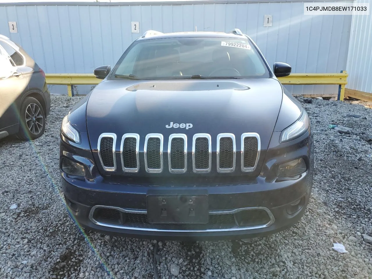 2014 Jeep Cherokee Limited VIN: 1C4PJMDB8EW171033 Lot: 79922204