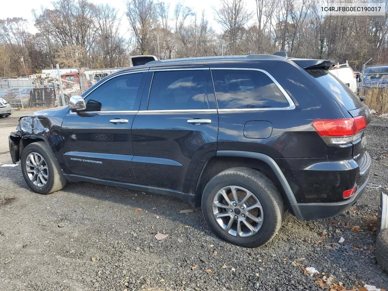 2014 Jeep Grand Cherokee Limited VIN: 1C4RJFBG0EC190017 Lot: 79938274