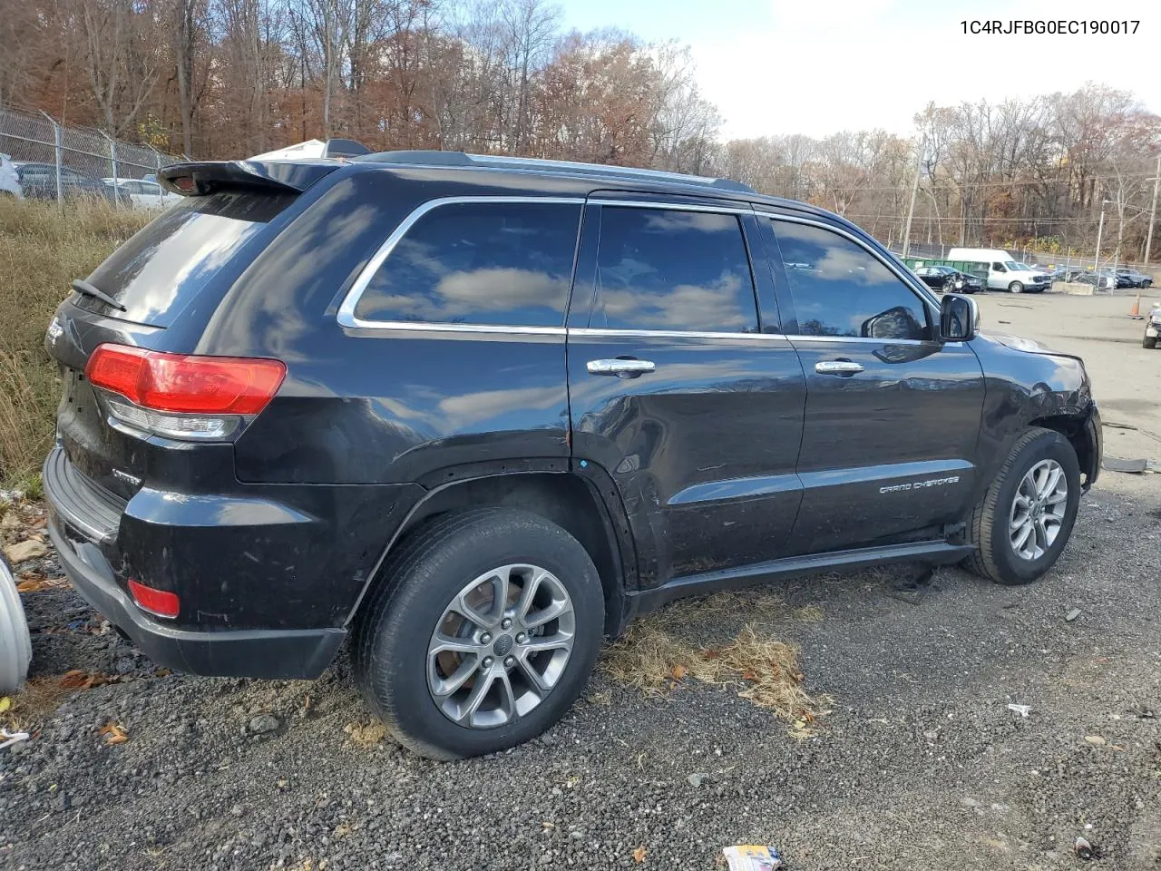 2014 Jeep Grand Cherokee Limited VIN: 1C4RJFBG0EC190017 Lot: 79938274