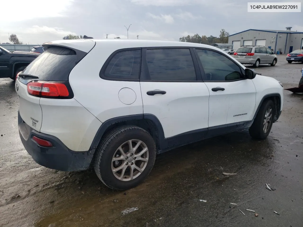 2014 Jeep Cherokee Sport VIN: 1C4PJLAB9EW227091 Lot: 80358684