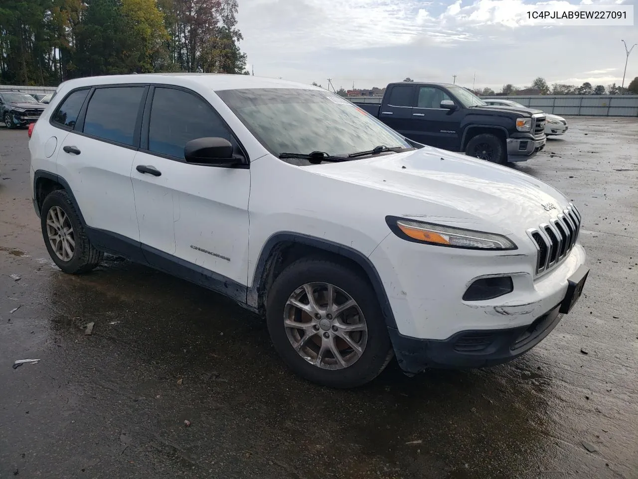 2014 Jeep Cherokee Sport VIN: 1C4PJLAB9EW227091 Lot: 80358684