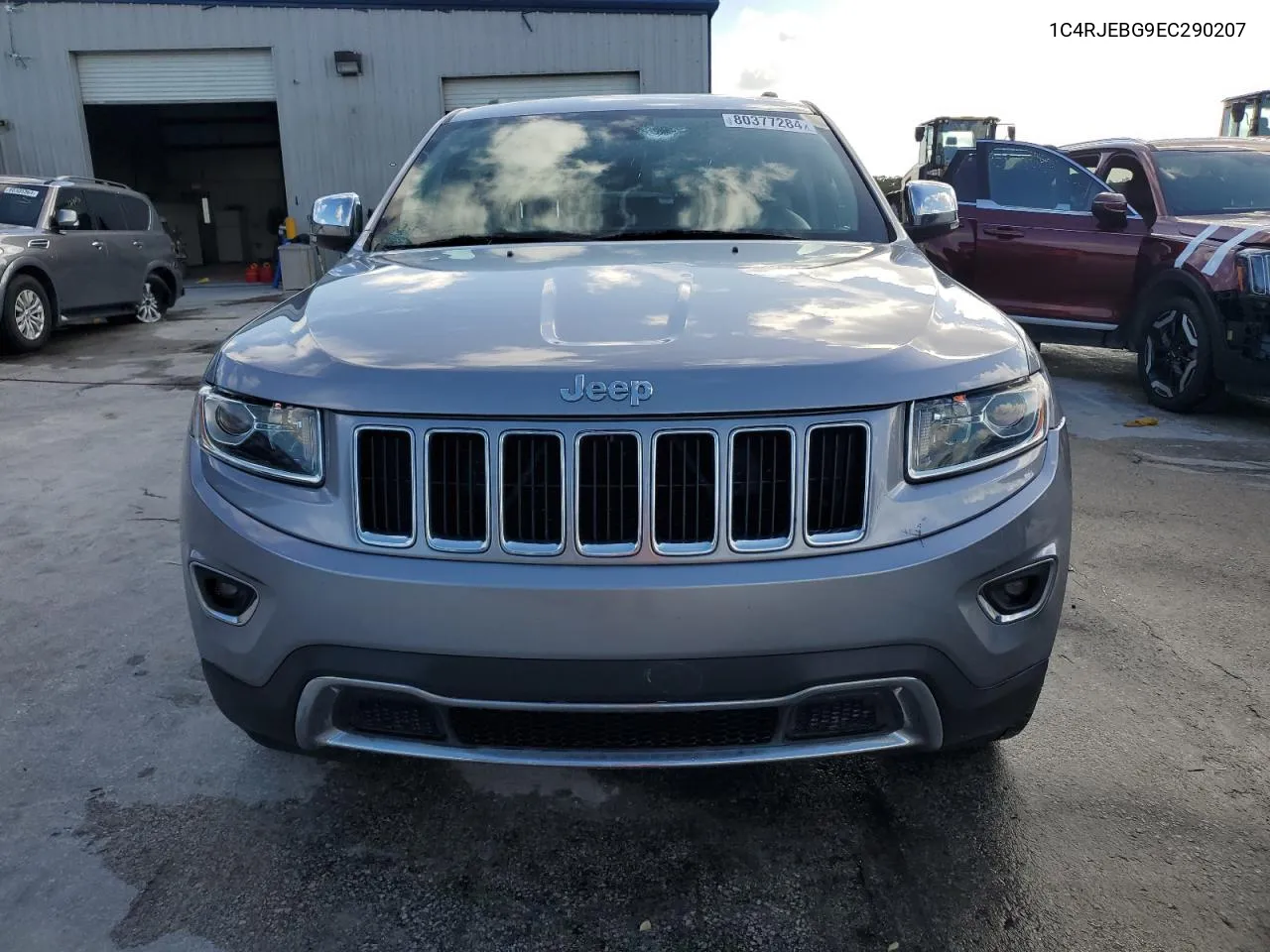 2014 Jeep Grand Cherokee Limited VIN: 1C4RJEBG9EC290207 Lot: 80377284