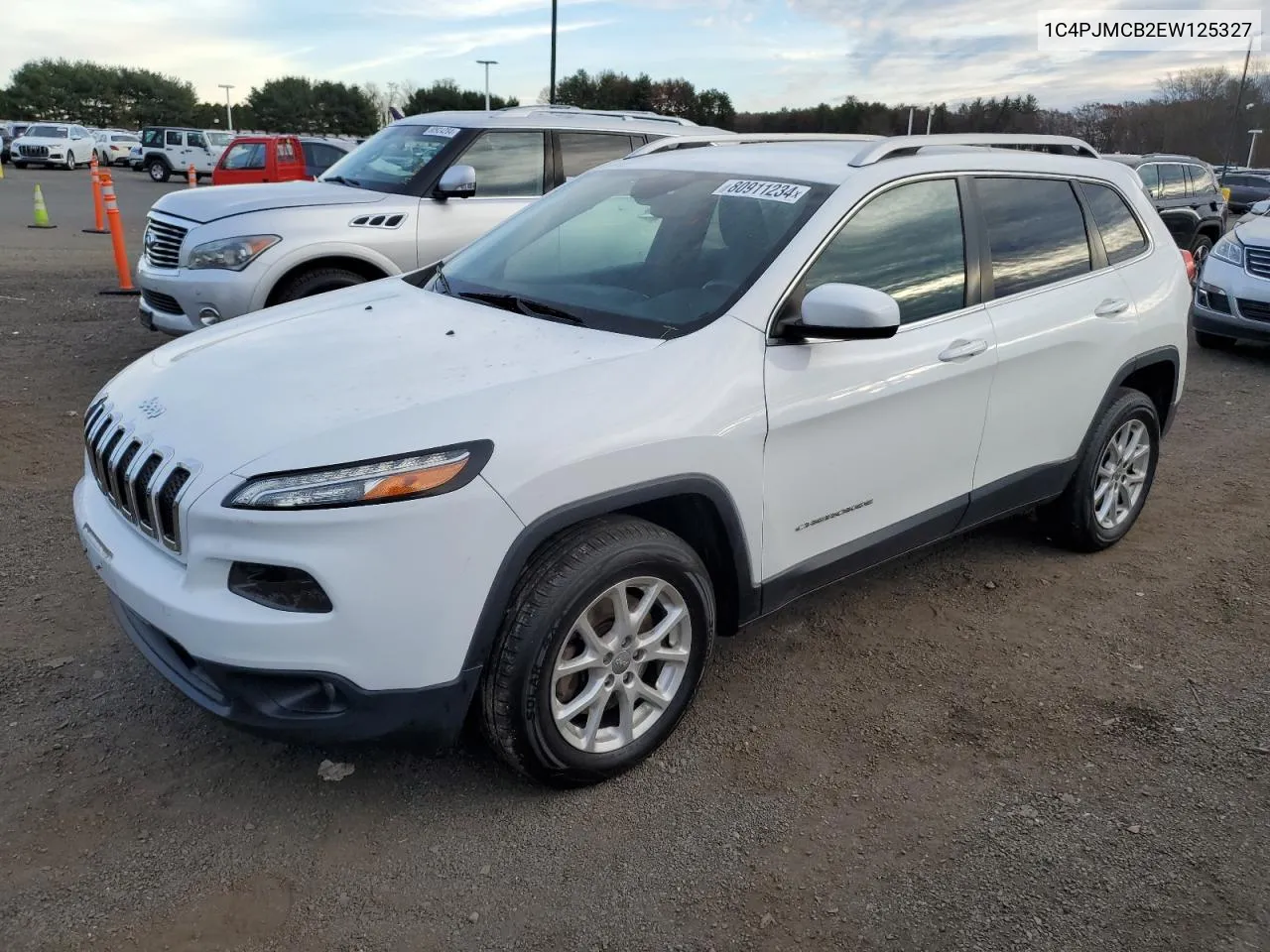 2014 Jeep Cherokee Latitude VIN: 1C4PJMCB2EW125327 Lot: 80911234