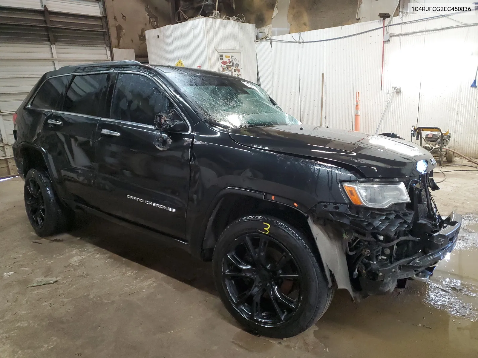 1C4RJFCG2EC450836 2014 Jeep Grand Cherokee Overland