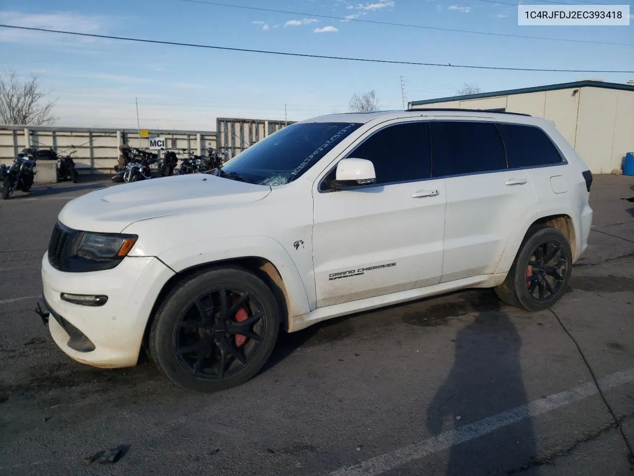 2014 Jeep Grand Cherokee Srt-8 VIN: 1C4RJFDJ2EC393418 Lot: 82029113