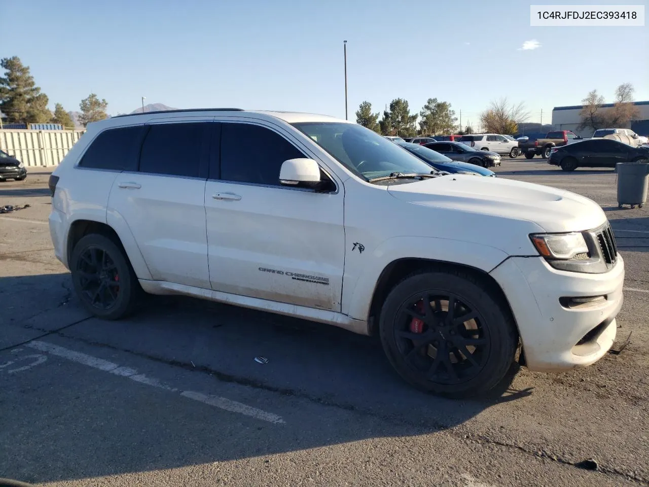 1C4RJFDJ2EC393418 2014 Jeep Grand Cherokee Srt-8