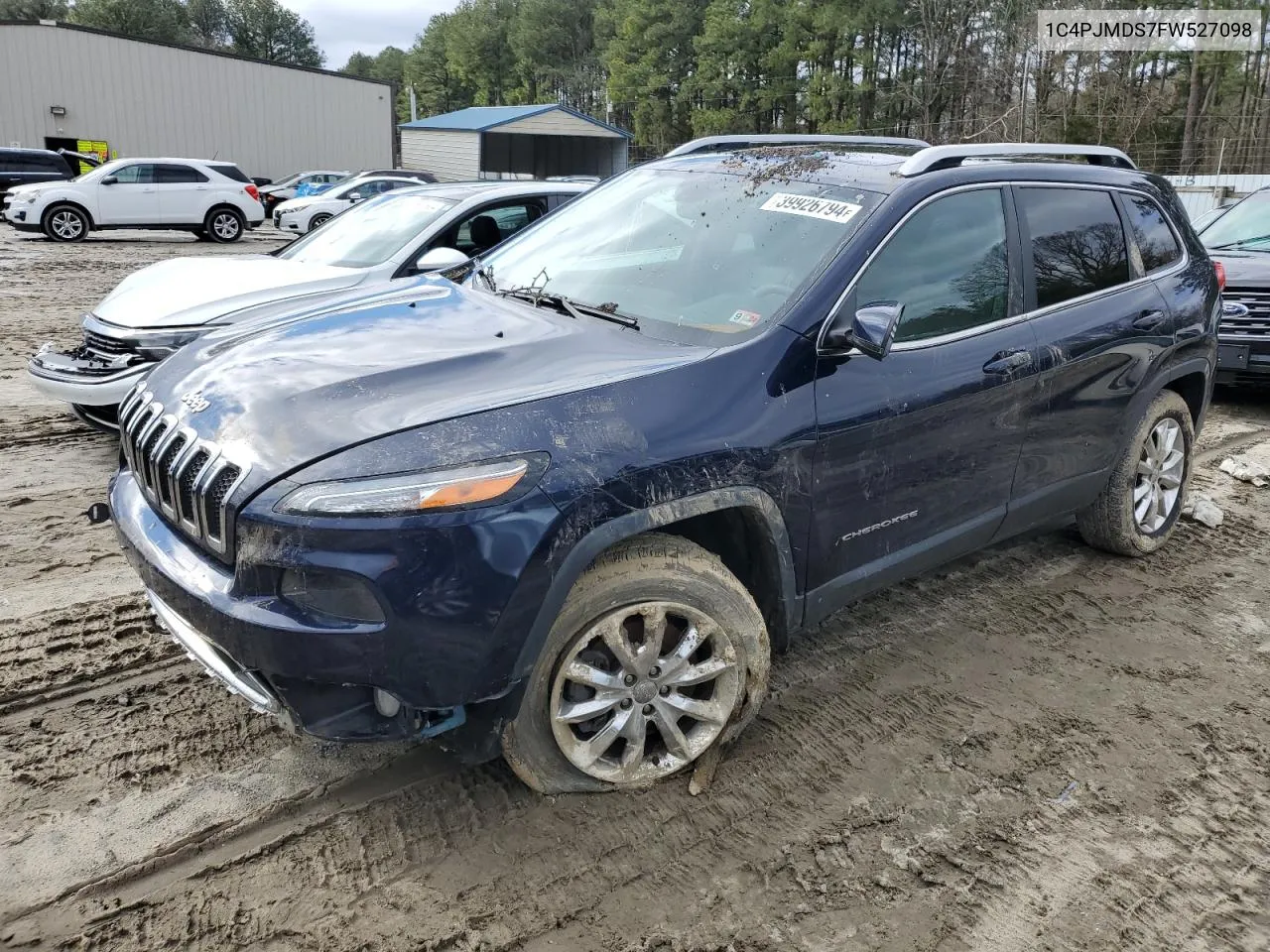 2015 Jeep Cherokee Limited VIN: 1C4PJMDS7FW527098 Lot: 39926794