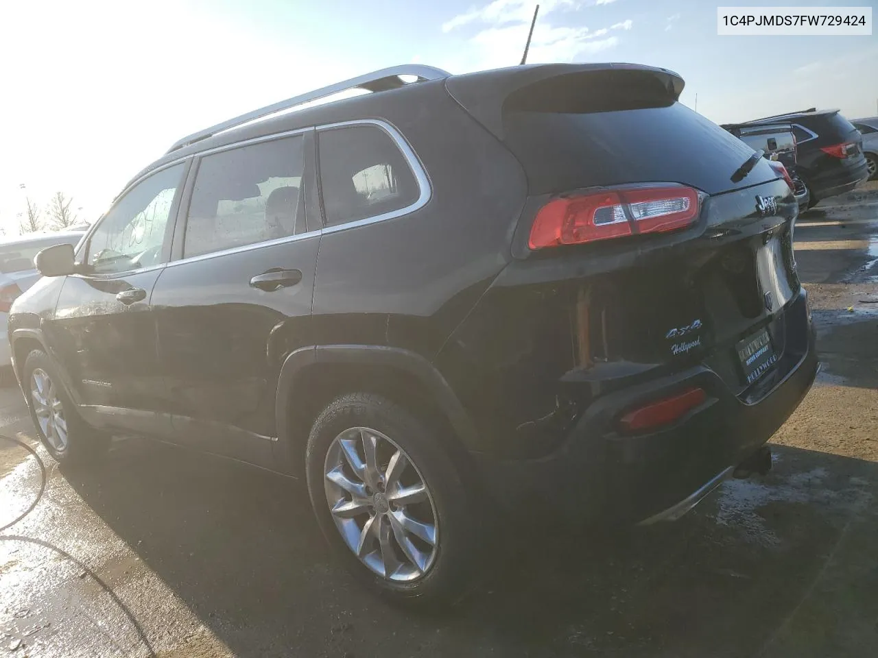 2015 Jeep Cherokee Limited VIN: 1C4PJMDS7FW729424 Lot: 42917594