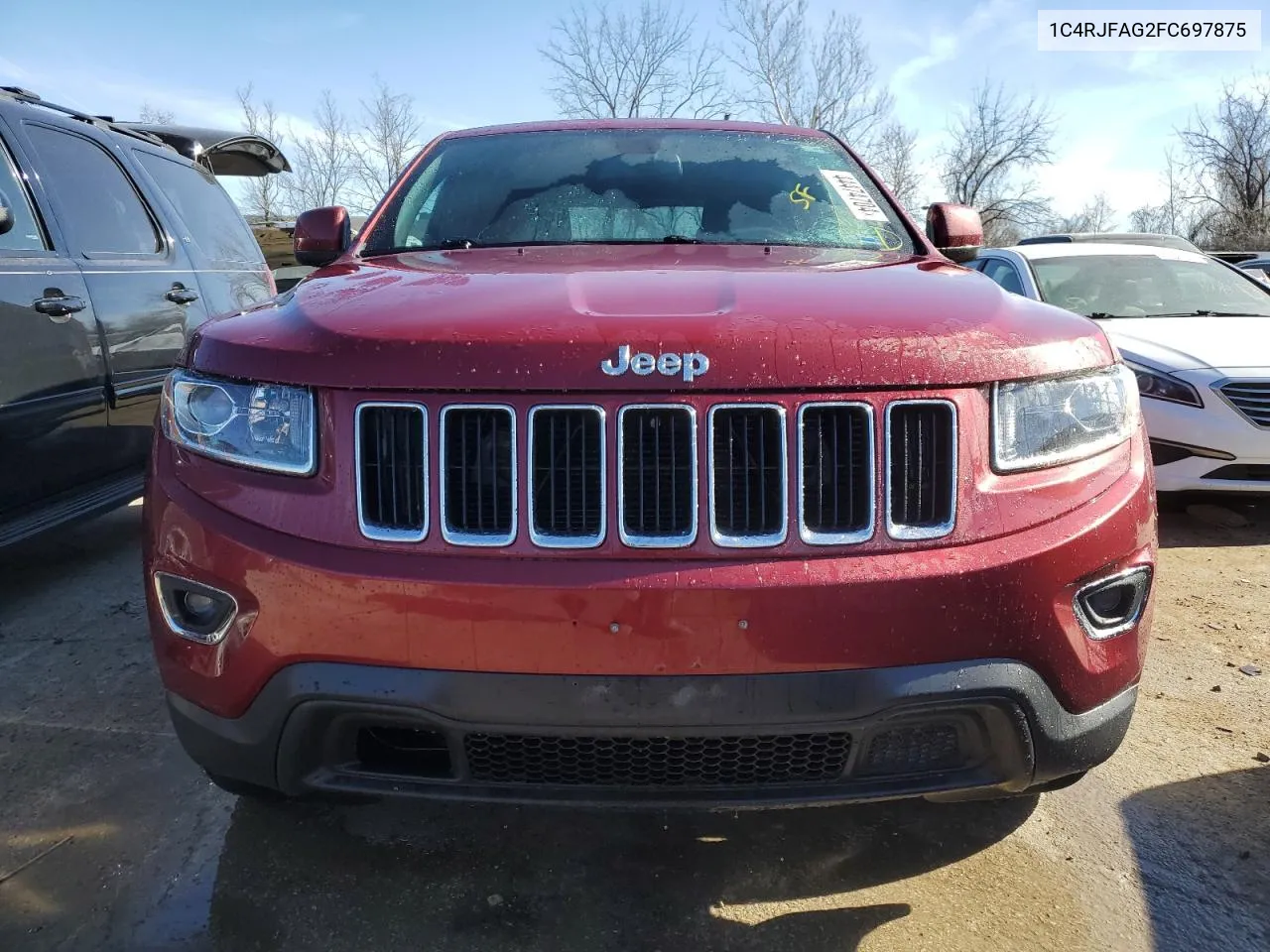 1C4RJFAG2FC697875 2015 Jeep Grand Cherokee Laredo