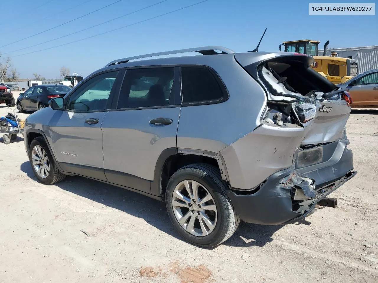 2015 Jeep Cherokee Sport VIN: 1C4PJLAB3FW620277 Lot: 45179264