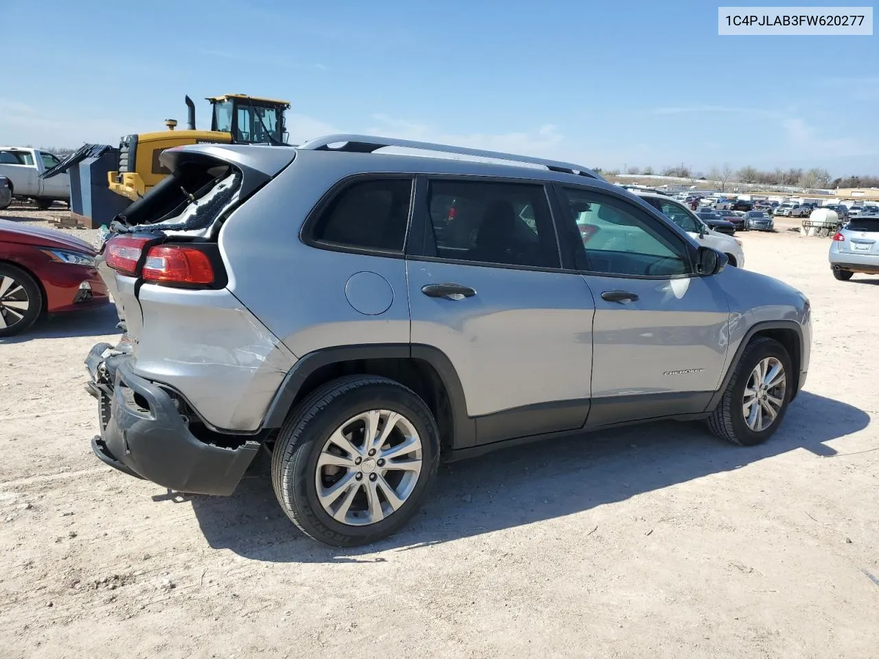 2015 Jeep Cherokee Sport VIN: 1C4PJLAB3FW620277 Lot: 45179264