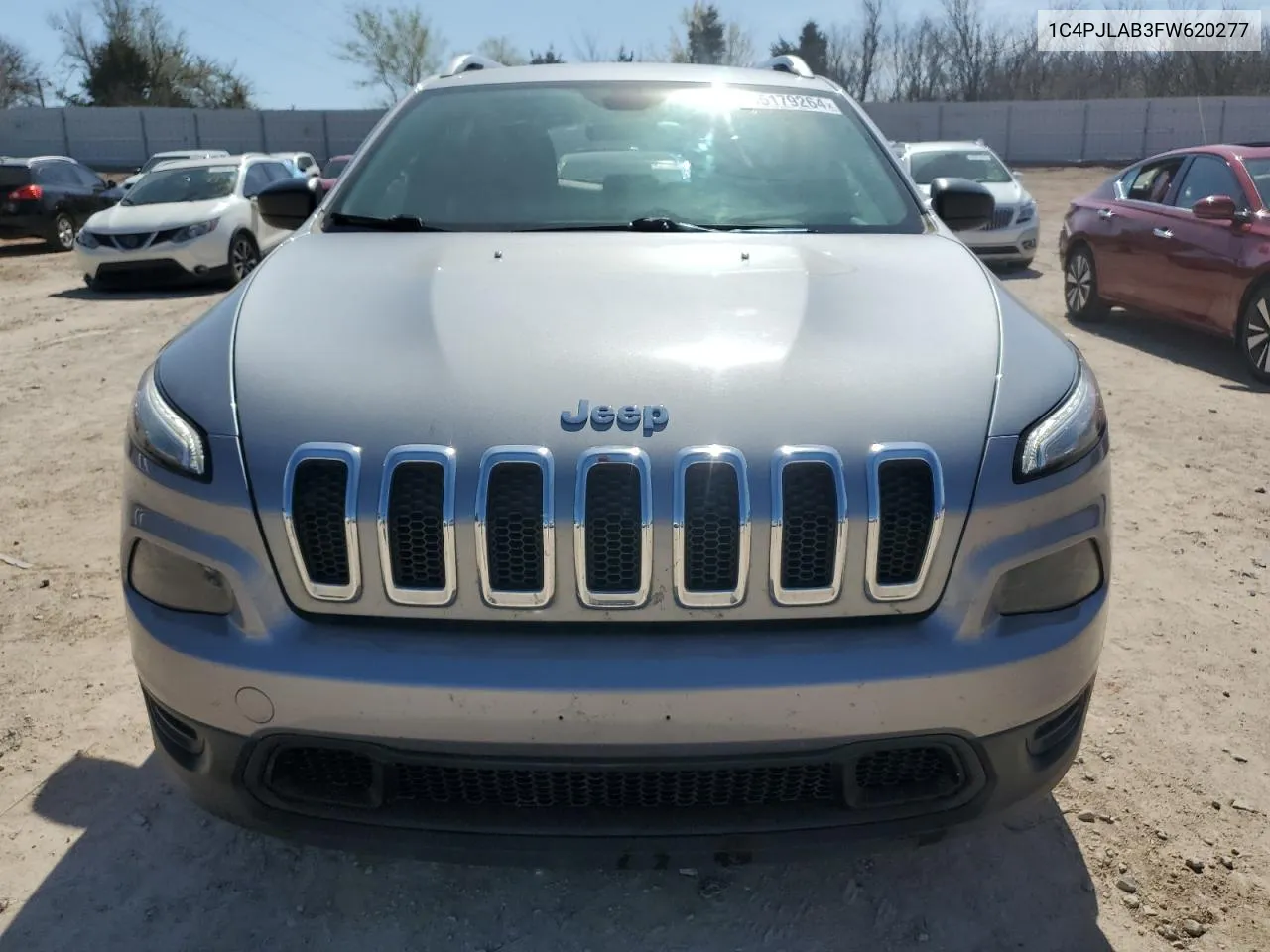 2015 Jeep Cherokee Sport VIN: 1C4PJLAB3FW620277 Lot: 45179264