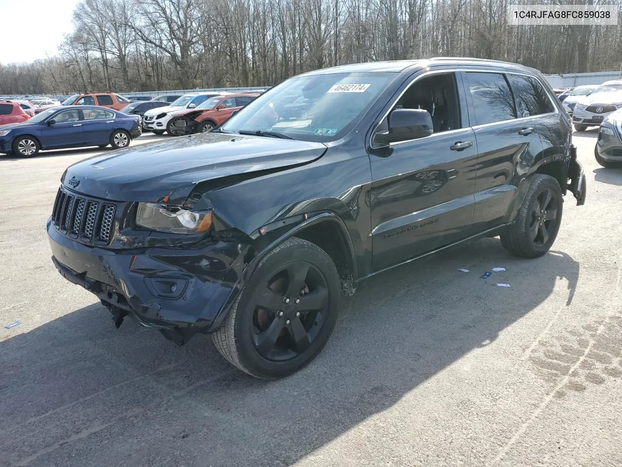 2015 Jeep Grand Cherokee Laredo VIN: 1C4RJFAG8FC859038 Lot: 46462174