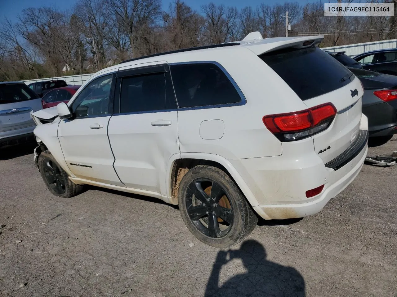 2015 Jeep Grand Cherokee Laredo VIN: 1C4RJFAG9FC115464 Lot: 47282494