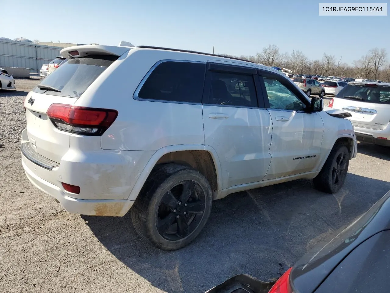 2015 Jeep Grand Cherokee Laredo VIN: 1C4RJFAG9FC115464 Lot: 47282494