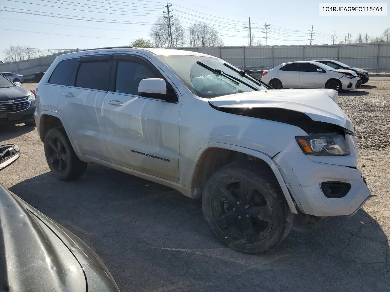 2015 Jeep Grand Cherokee Laredo VIN: 1C4RJFAG9FC115464 Lot: 47282494