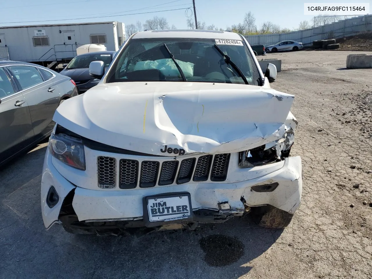 2015 Jeep Grand Cherokee Laredo VIN: 1C4RJFAG9FC115464 Lot: 47282494