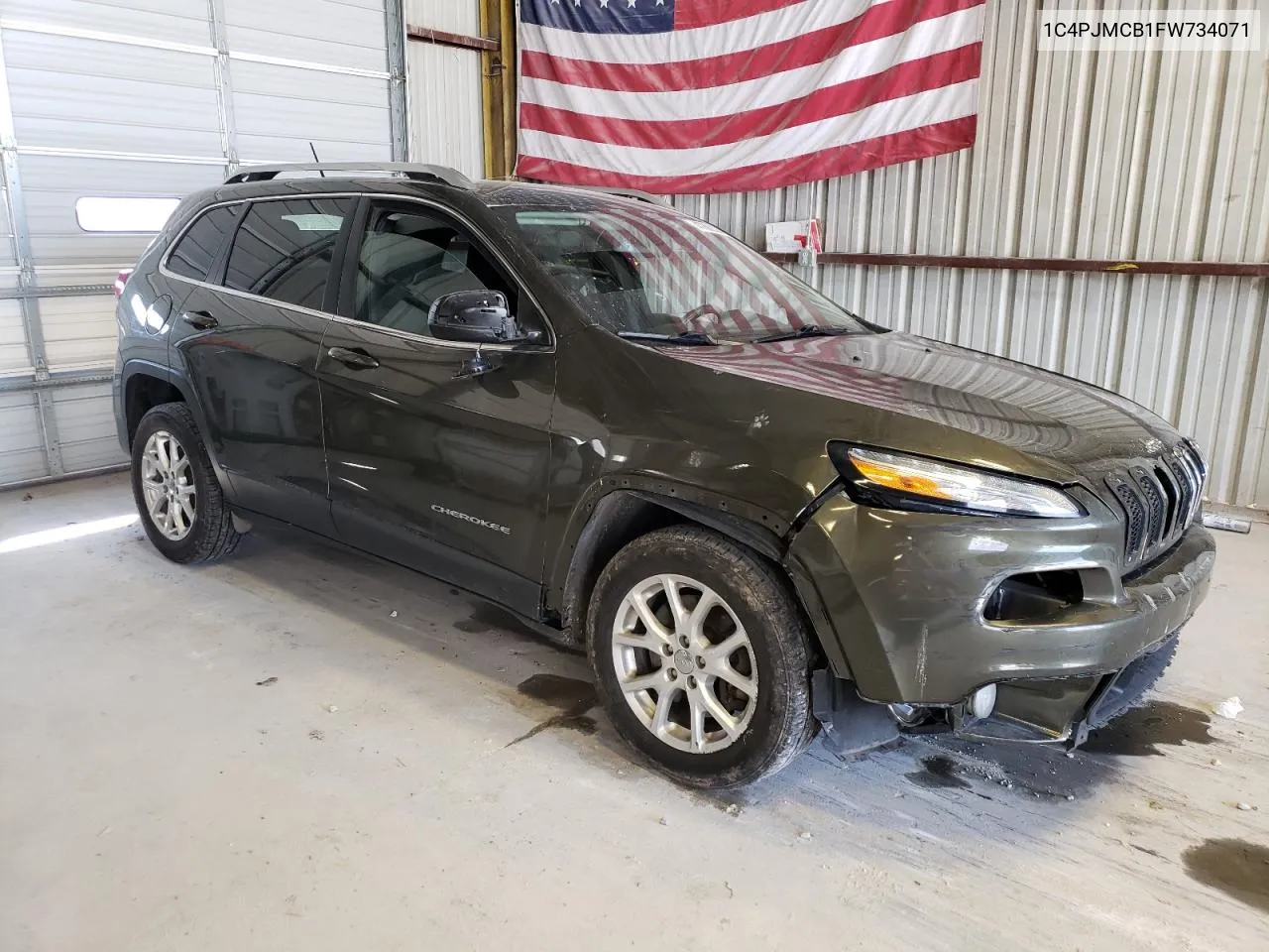 2015 Jeep Cherokee Latitude VIN: 1C4PJMCB1FW734071 Lot: 47688944