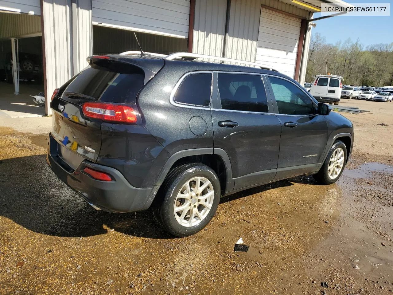 1C4PJLCS3FW561177 2015 Jeep Cherokee Latitude